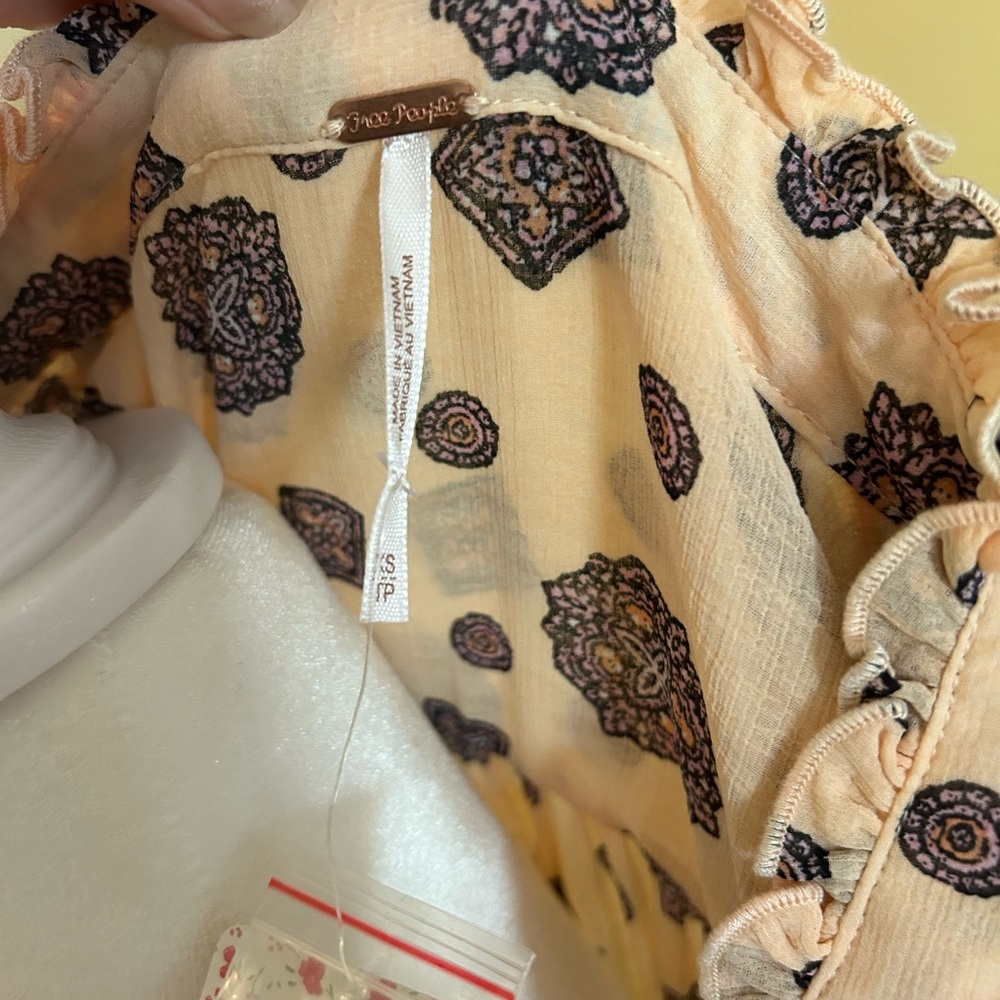 NWT Free People Tea Combo Women’s Mini Dress - Picture 12 of 16